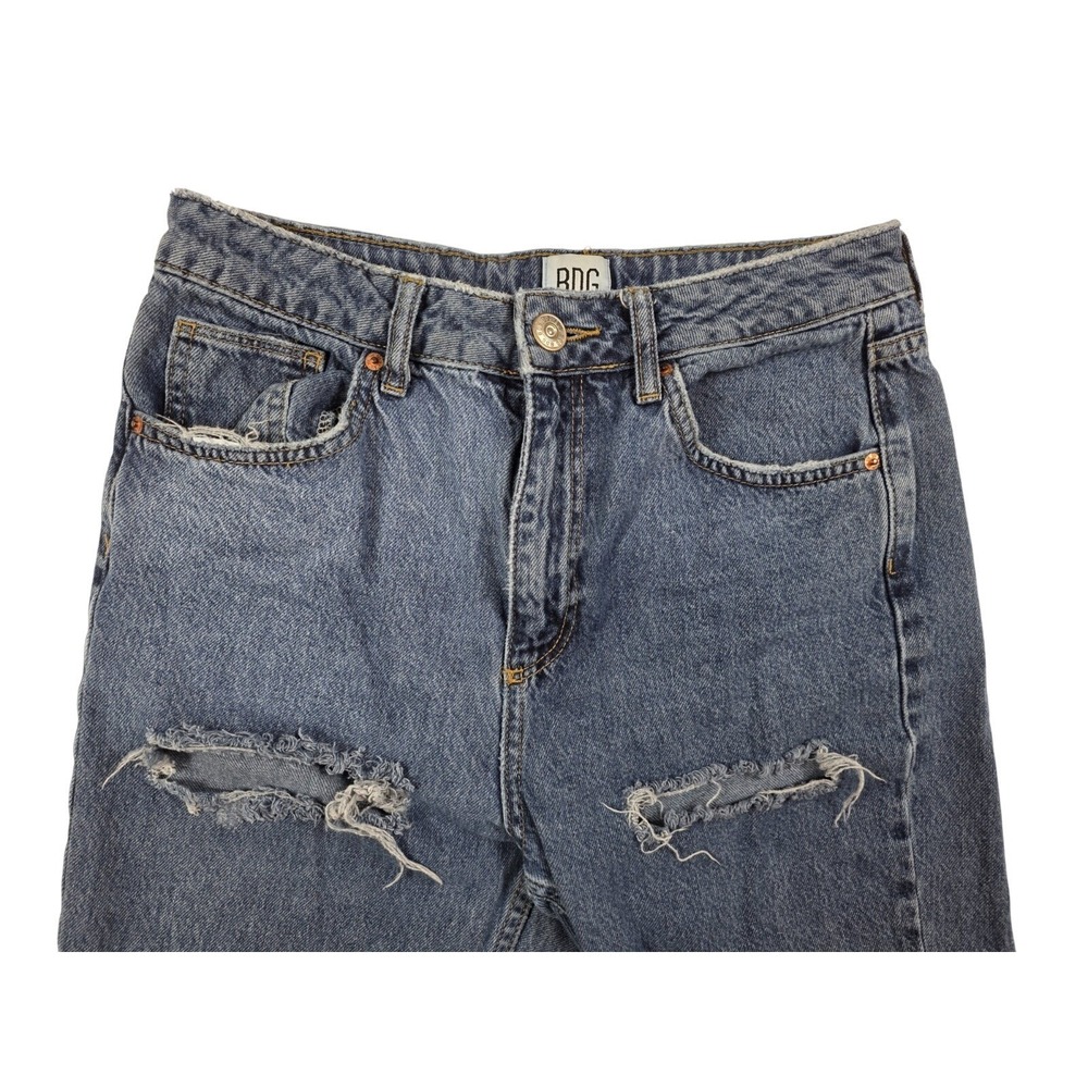 BDG Urban Outfitters Relaxed Fit High Rise Mom Distressed Jeans Women's Size 28 - Picture 5 of 7